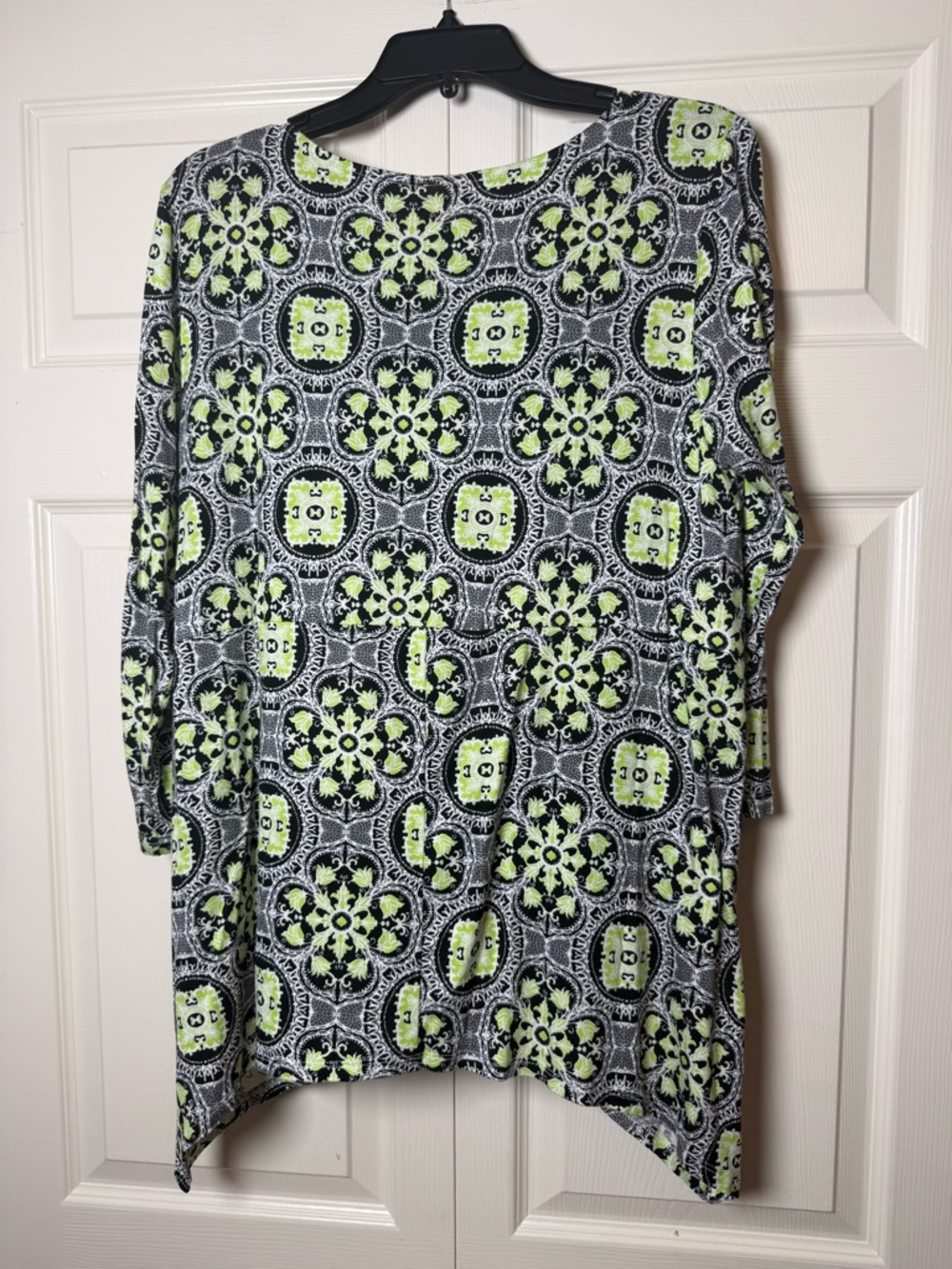 Ruby Rd. Geometric Print Top - Picture 3 of 3
